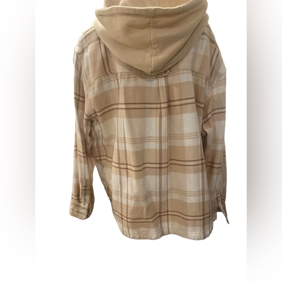 American Eagle Hooded Flannel - Picture 2 of 3